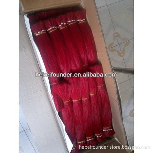 horse tail hair,dyed colour